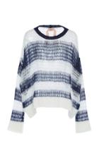N 21 N&deg;21 Bonnie Striped Mohair Sweater