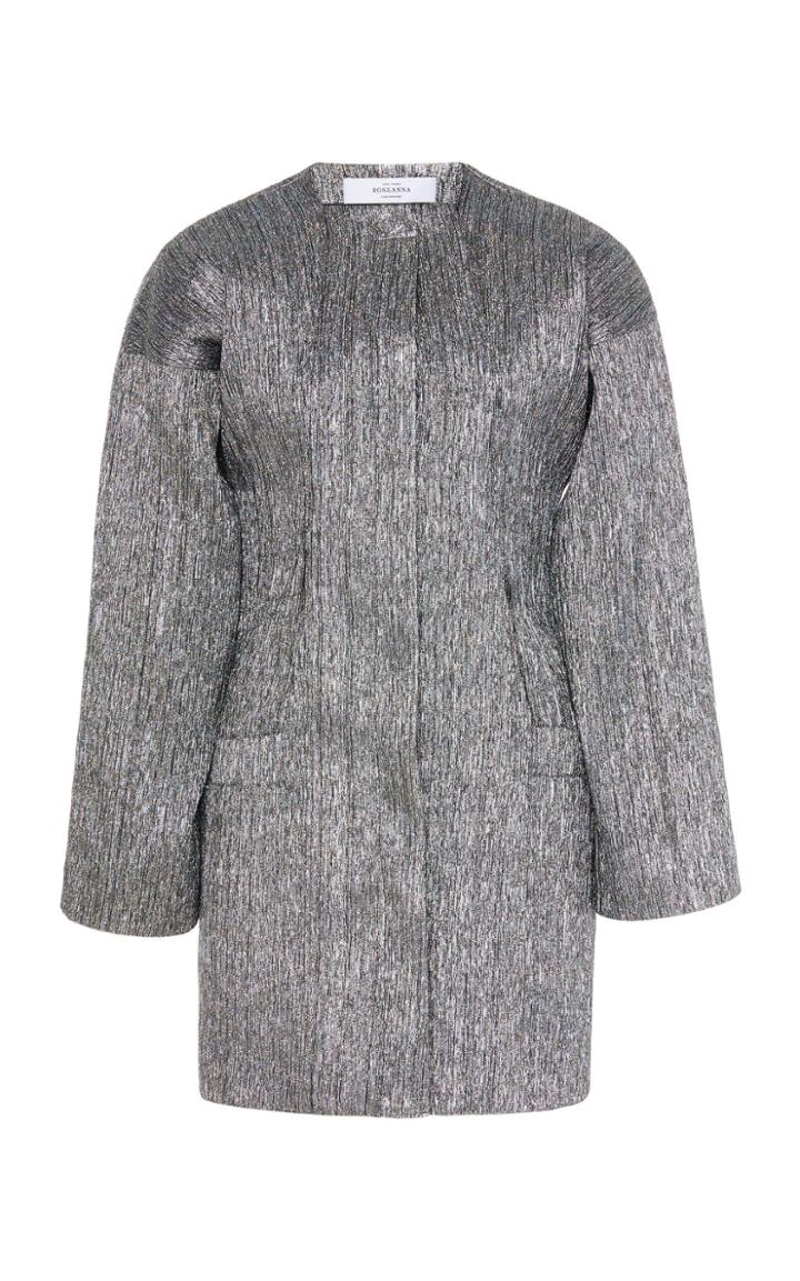 Roseanna Griffith Metallic Jacket Dress