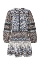 Sea Gemma Mini Peasant Dress
