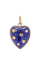 Moda Operandi Storrow 14k Gold Lapis Heart Charm