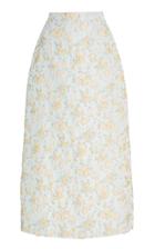 The Vampire's Wife Biba Jacquard Midi Skirt