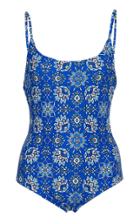 Camp Cove The Frankie Printed One-piece Swimsuit