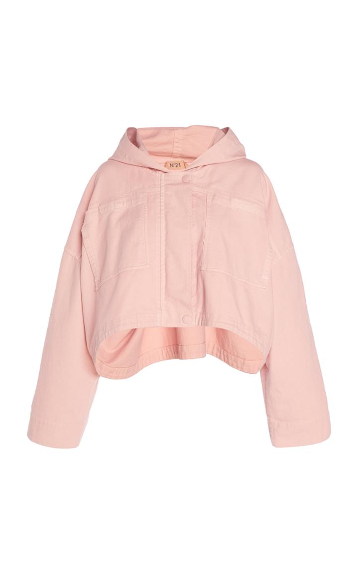 N 21 N&deg;21 Emma Hooded Cotton-blend Jacket