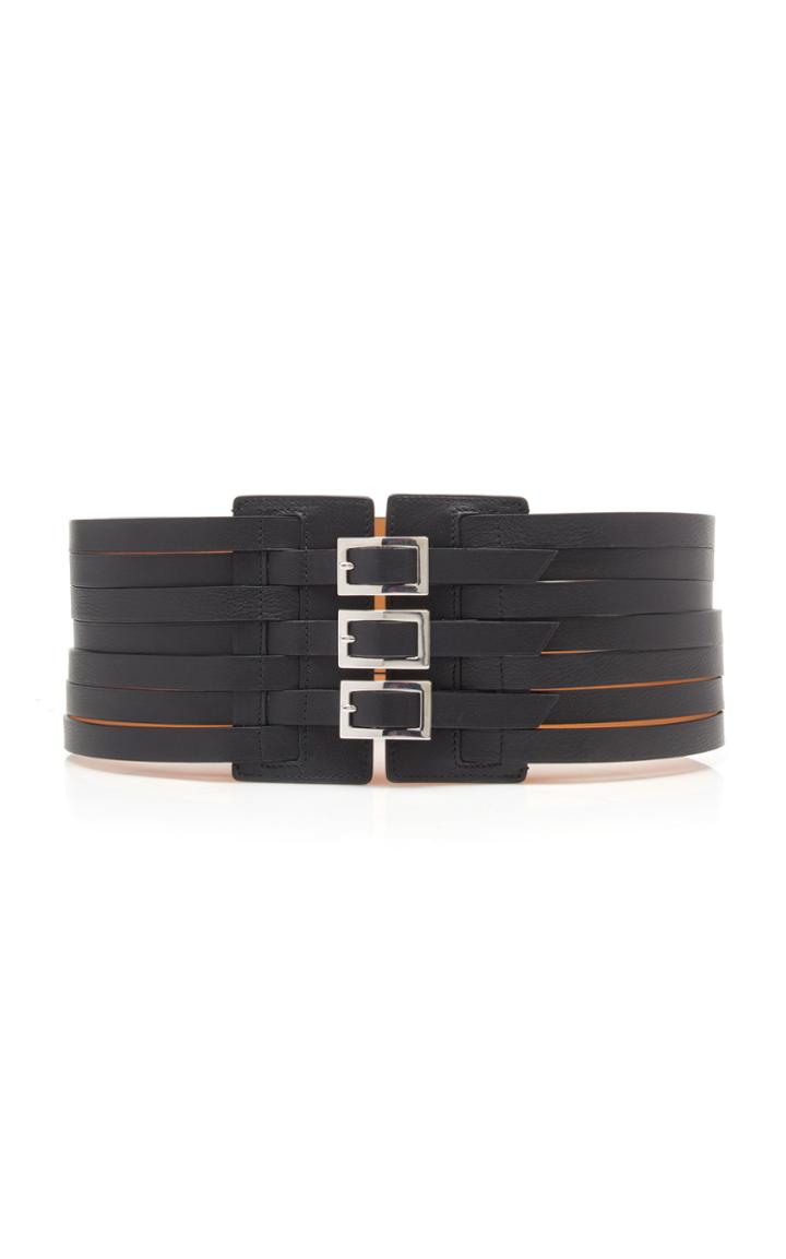 Maison Vaincourt M'o Exclusive Stripe Belt