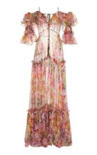 Dundas Floral Off-the-shoulder Maxi Dress