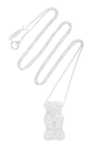 Lauren X Khoo 18k White Gold And Diamond Necklace