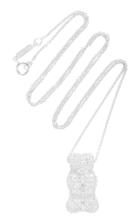 Lauren X Khoo 18k White Gold And Diamond Necklace