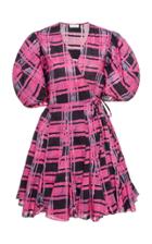 Moda Operandi Rhode Piper Balloon Sleeve Cotton Mini Dress Size: S