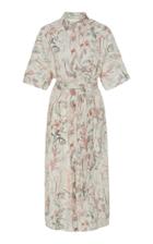 Agnona Floral Shirt Dress
