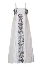Rahul Mishra Echeos Lace Pleated Cotton Blend Midi Dress