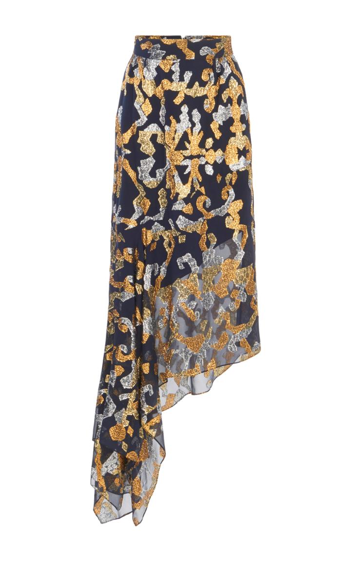 Peter Pilotto Fil Coupe Asymmetric Skirt