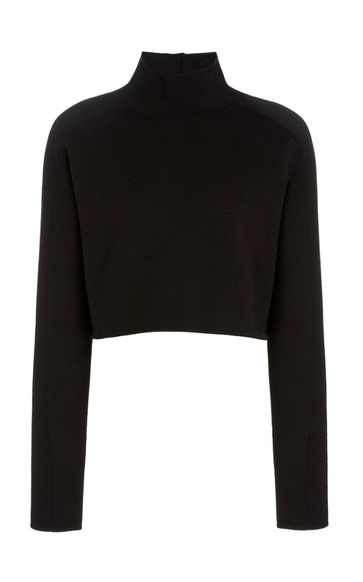 Helmut Lang Compact Wool-blend Sweater