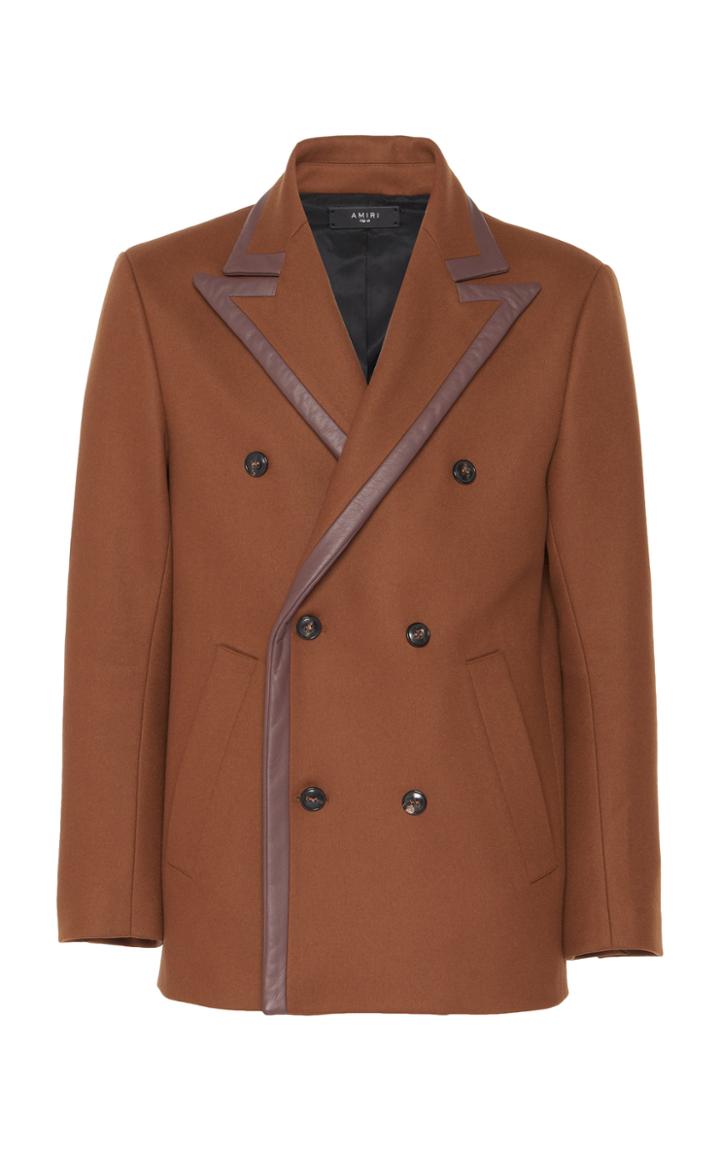 Moda Operandi Amiri Wool Peacoat