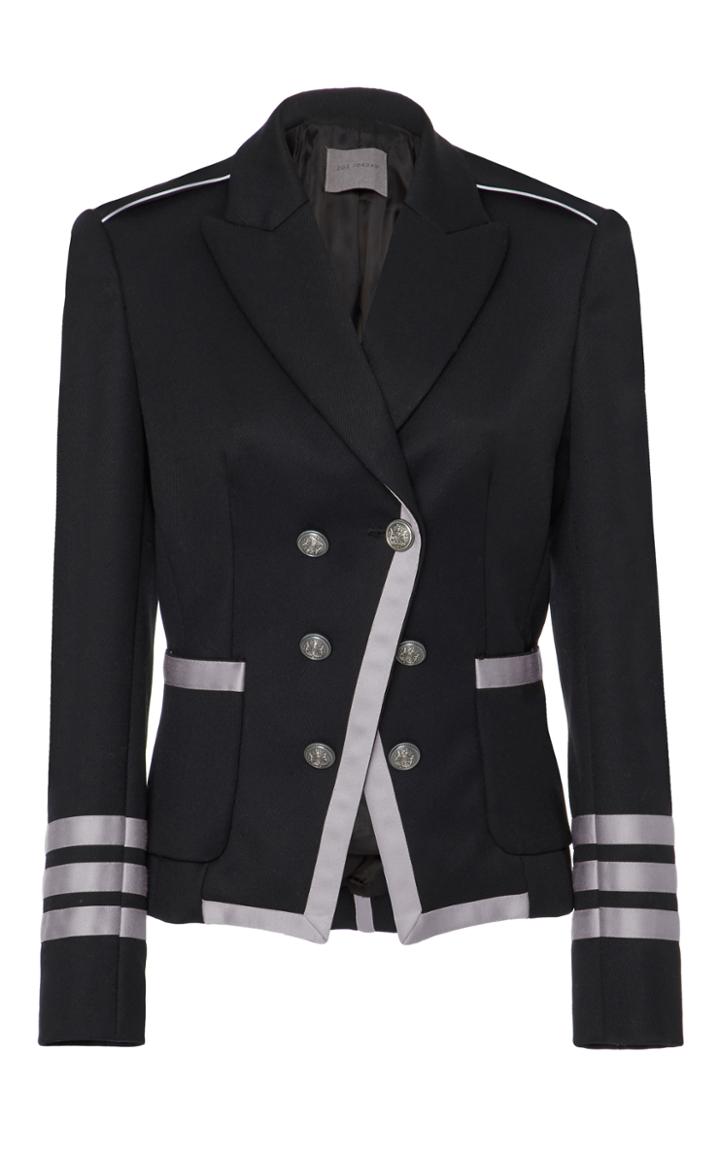 Zo Jordan Kenton Contrast Wool Blazer