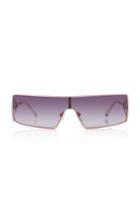 Moda Operandi Adam Selman X Le Specs The Luxx Metal Square-frame Sunglasses