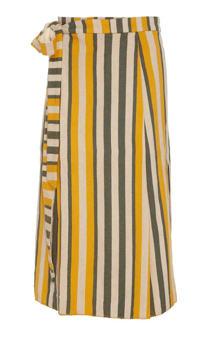 Escvdo Pancha Alpaca Handwoven Wrap Skirt