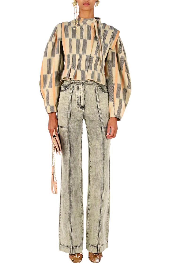 Moda Operandi Ulla Johnson Hiroki Printed Cotton Jacket