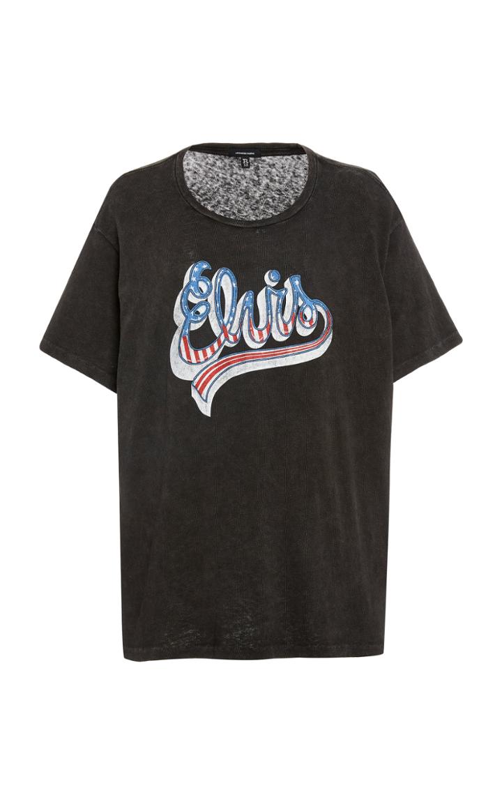 R13 Printed Cotton-jersey T-shirt