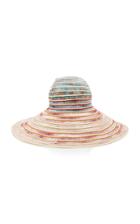 Missoni Mare Nastri Multicolor Straw Hat Size: S