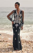 Moda Operandi Cucculelli Shaheen Charmed Embellished Embroidered Silk Tulle Gown