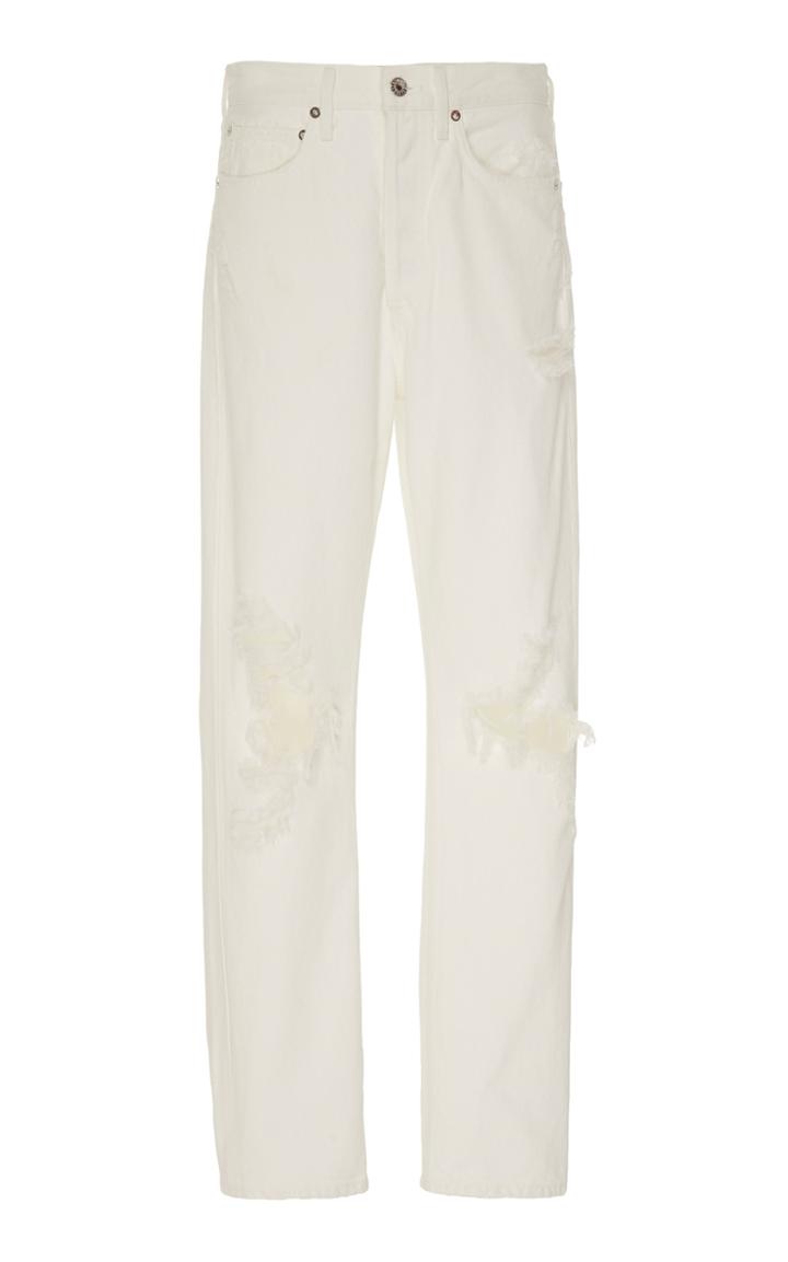 Agolde 90's Mid-rise Rigid Straight-leg Jean