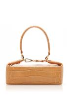 Moda Operandi Rejina Pyo Olivia Croc-effect Leather Top-handle Bag