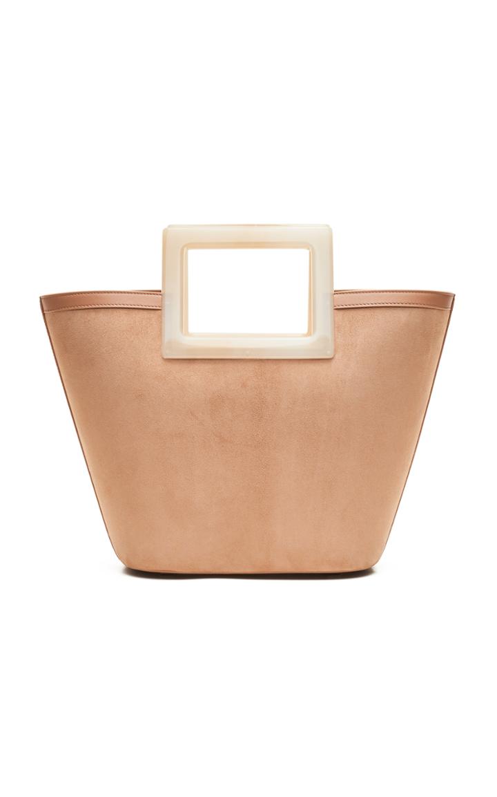 Marina Raphael Mini Riviera Suede Top Handle