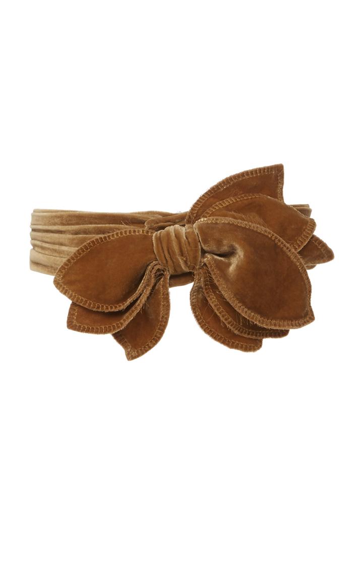 Loveshackfancy Frontier Velvet Belt