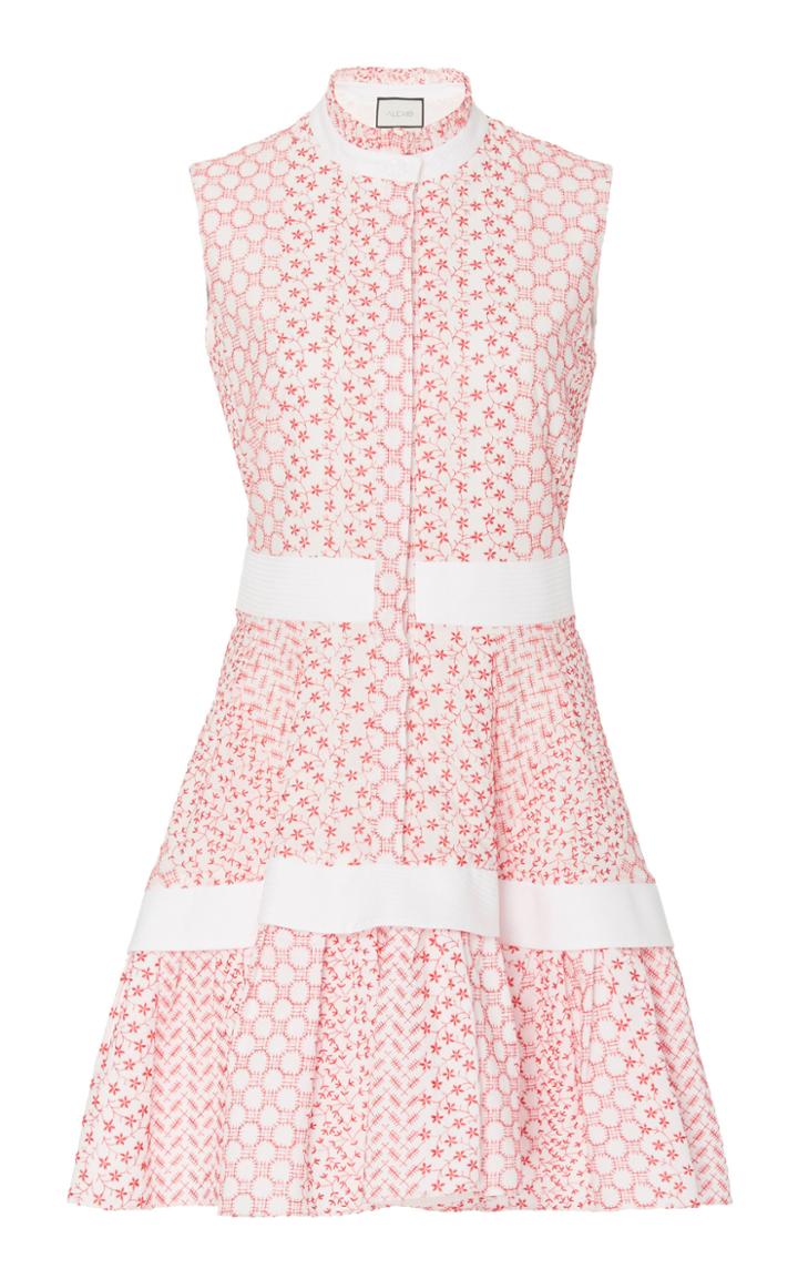 Alexis Suriya Cotton Eyelet Mini Dress