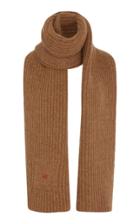 Victoria Beckham Ribbed Alpaca Scarf