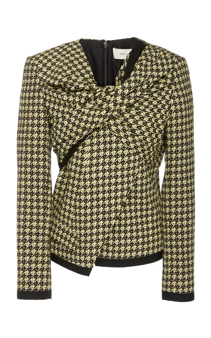 Hellessy Hepworth Printed Silk-jersey Jacket