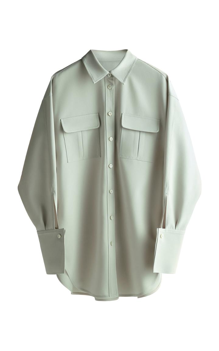 Moda Operandi Gia Studios Oversized Pocket Shirt