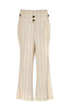 Martha Medeiros Cropped Martina Linen Pant