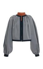 Moda Operandi Loewe Colorblocked Leater-trimmed Jacket