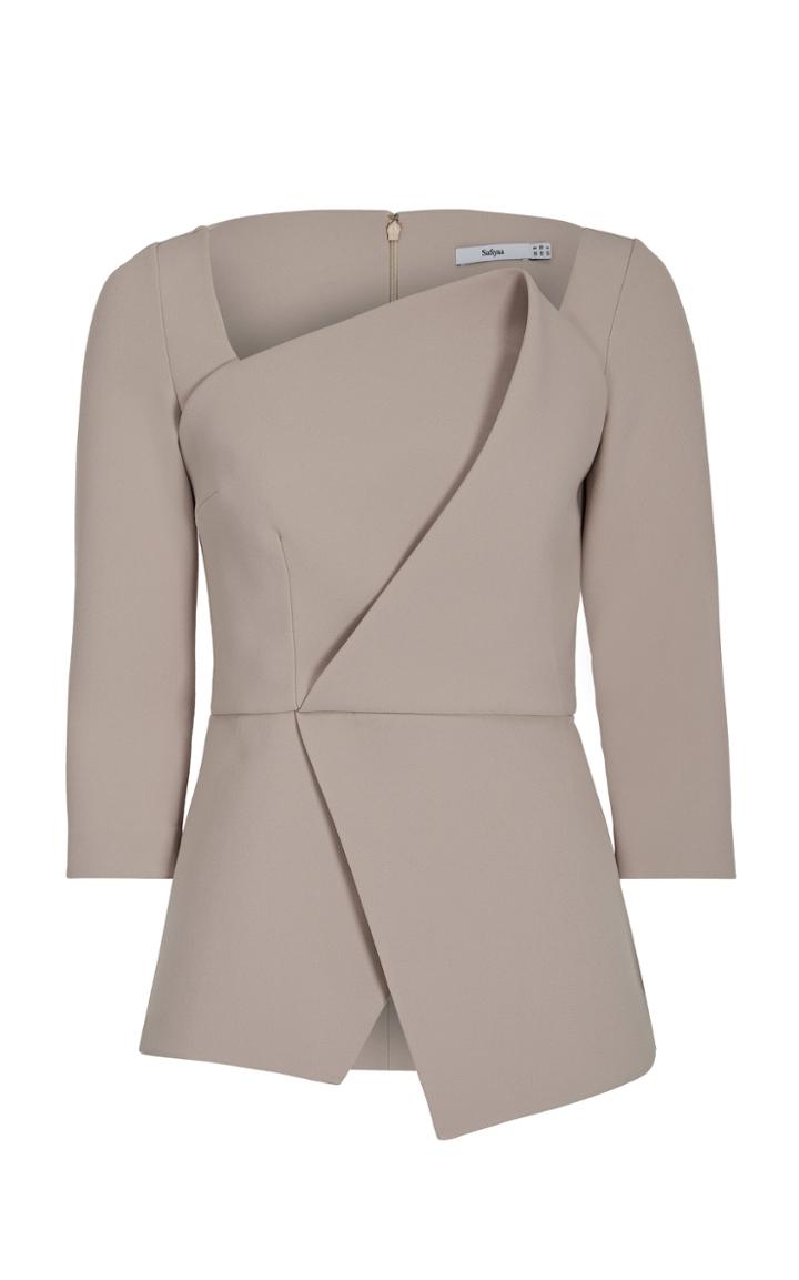 Moda Operandi Safiyaa Lilian Heavy Crepe Top