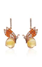 Anabela Chan Butterfly Citrine Earrings