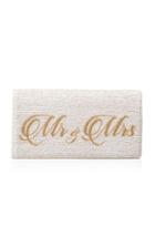 Preciously Paris Mr & Mrs Handmade Clutch