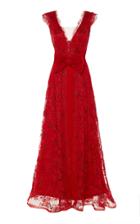 Rodarte Glittered Bow-detailed Chantilly Lace Dress