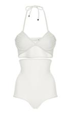 Rosetta Getty Two Piece High Waisted Bikini