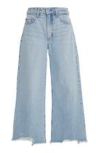 Nobody Denim Skylar High-rise Cropped Wide-leg Crop Jeans