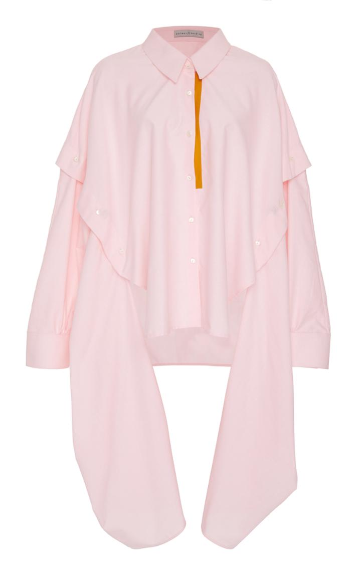 Palmer/harding Palmer//harding Oversized Contrast Poet Shirt
