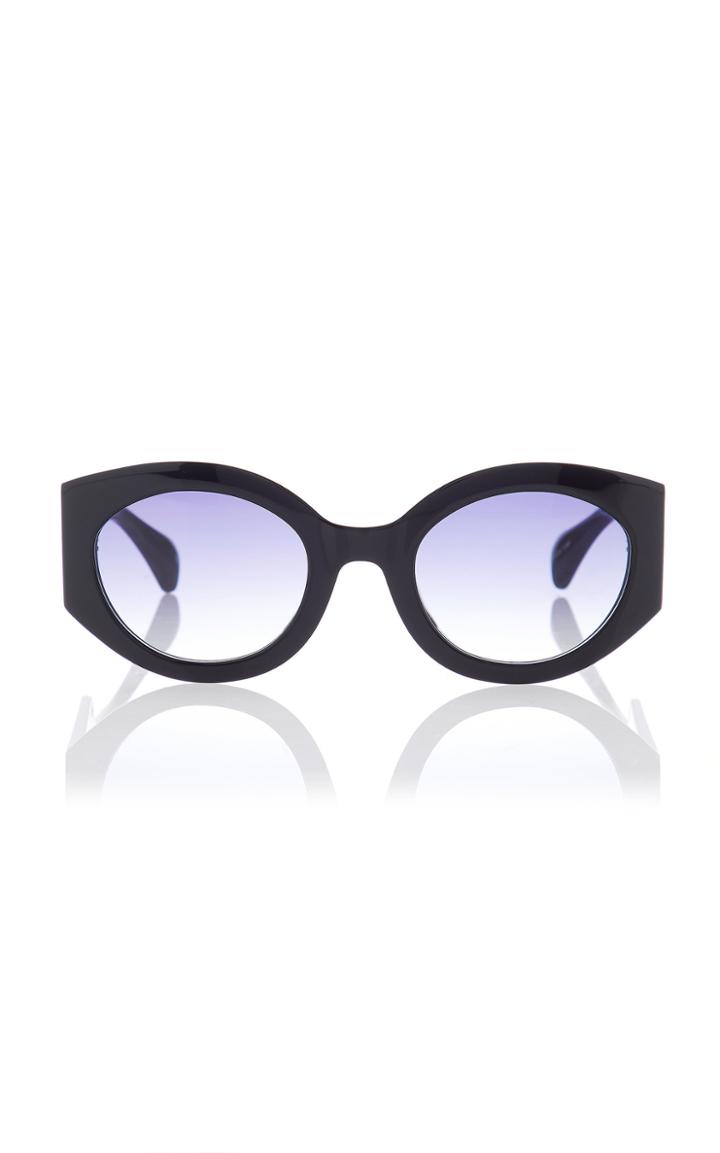 Kaleos Eyehunters Reed Oval-frame Sunglasses