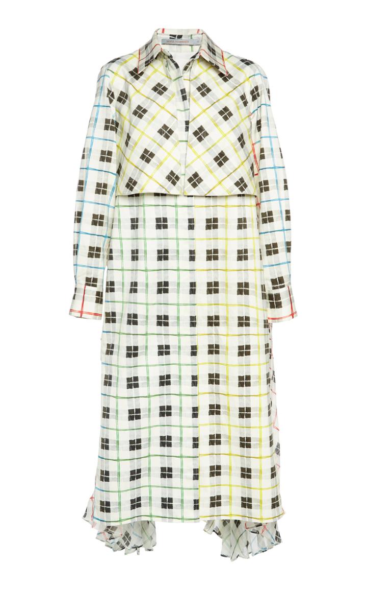 Silvia Tcherassi Birdie Cotton Trench