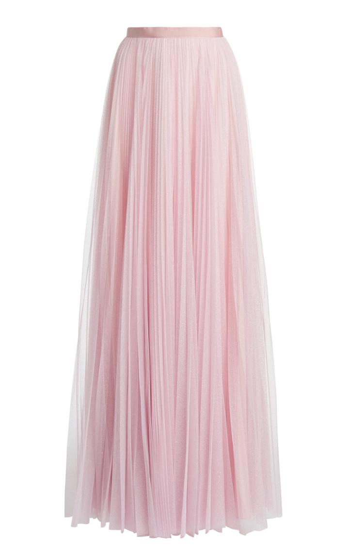 Moda Operandi Jenny Packham High-rise Pleated Tulle Skirt