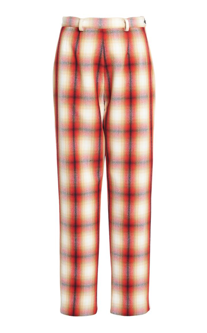 Moda Operandi Rosie Assoulin Plaid Wool Pants
