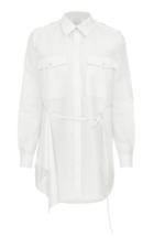 Elenareva Oversized Shirt With Tie