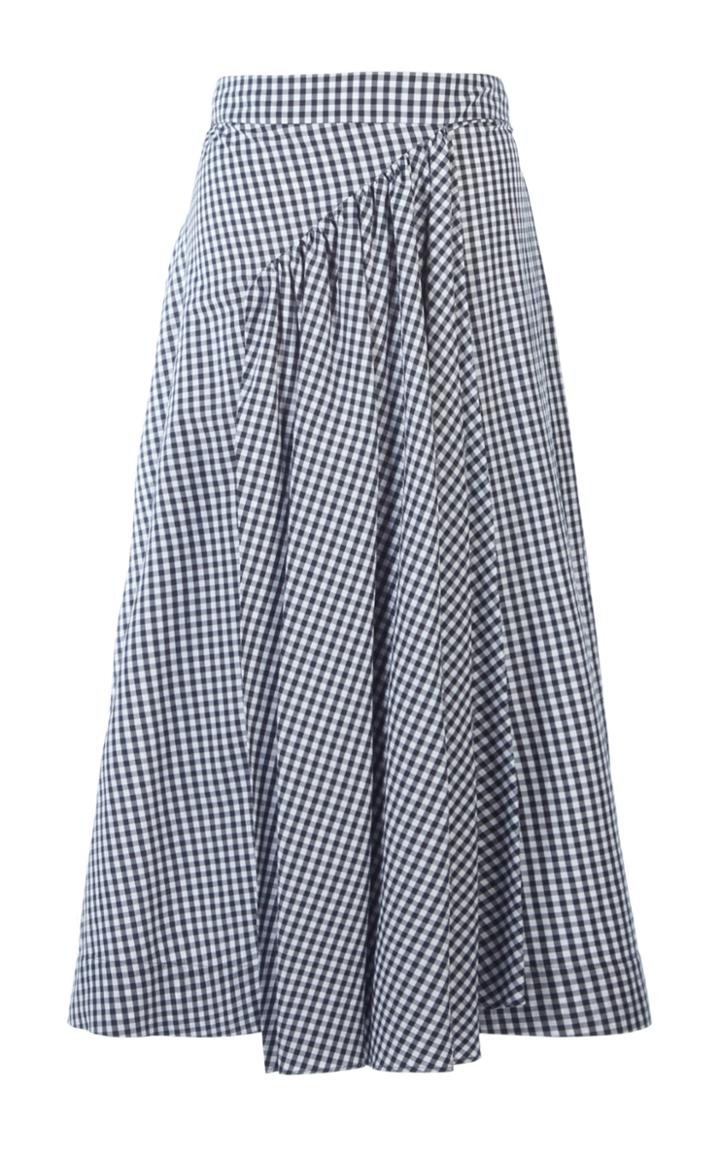 Simone Rocha Gingham Three Panel Skirt