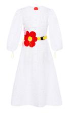 Marianna Senchina Flower Drawstring Rain Coat