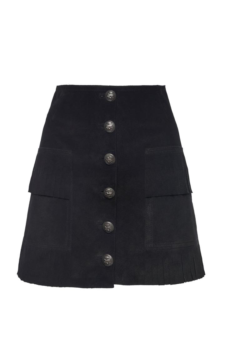 Moda Operandi Etro High-rise Suede Mini Skirt