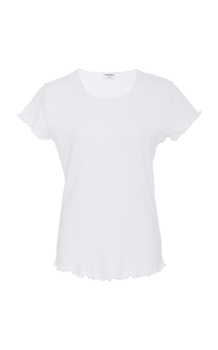 Frame Denim Lettuce Edge Tee